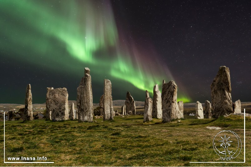 Inana Stones Of Callanish Auf Der Isle Of Lewis   Callanan Steine Steinkreis 