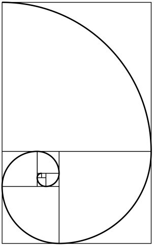 Fibonacci Spirale