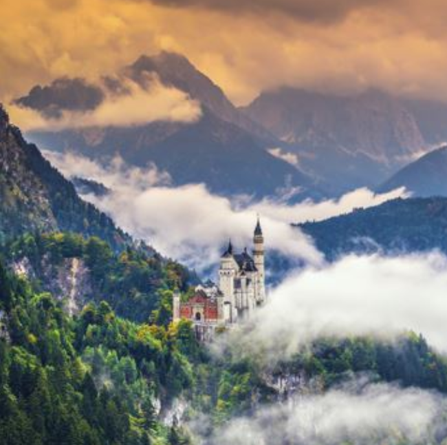 Neuschwanstein im Landschaftsraum