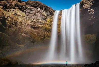 Ein Wasserfall